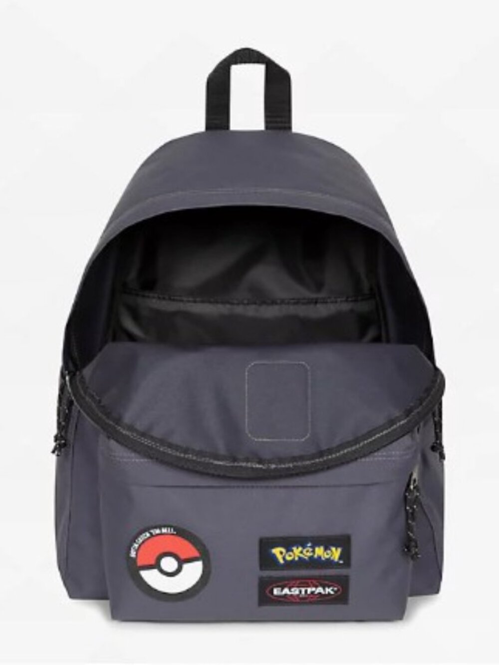 Pokemon x Eastpak Day Pak'r Patches Grey 24L Backpack 30 Year Anniversary - Picture 4 of 7